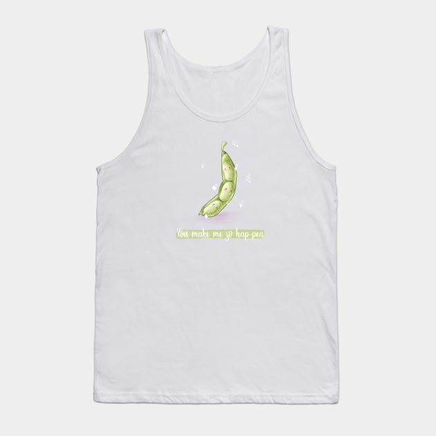 You make me so ha-pea pea pun Tank Top by Mydrawingsz